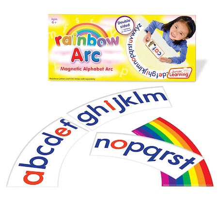 Junior Learning Magnetic Alphabet Arc, Double Sided 197